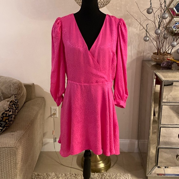 Olivia Rubin Silk Mini Dress Size: M - Picture 3 of 7